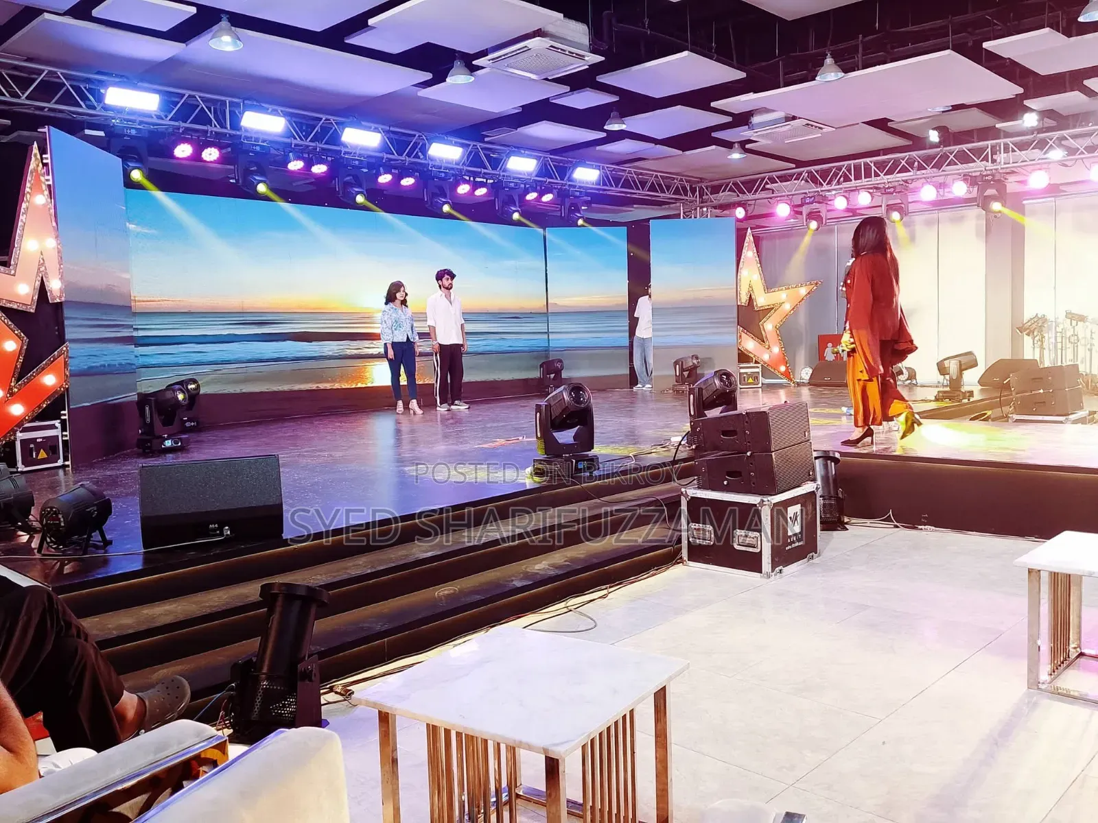 Event Stage Fabrication, Woodwork and Logistic Support