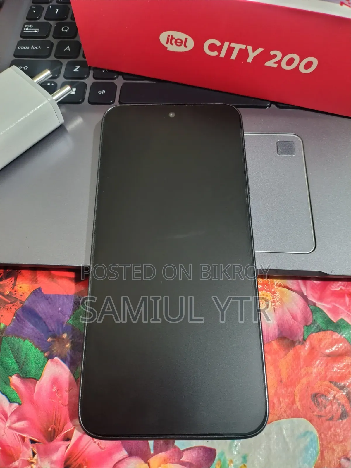 আইটেল সিটি ২০০ ১২৮ জিবি ব্ল্যাক
