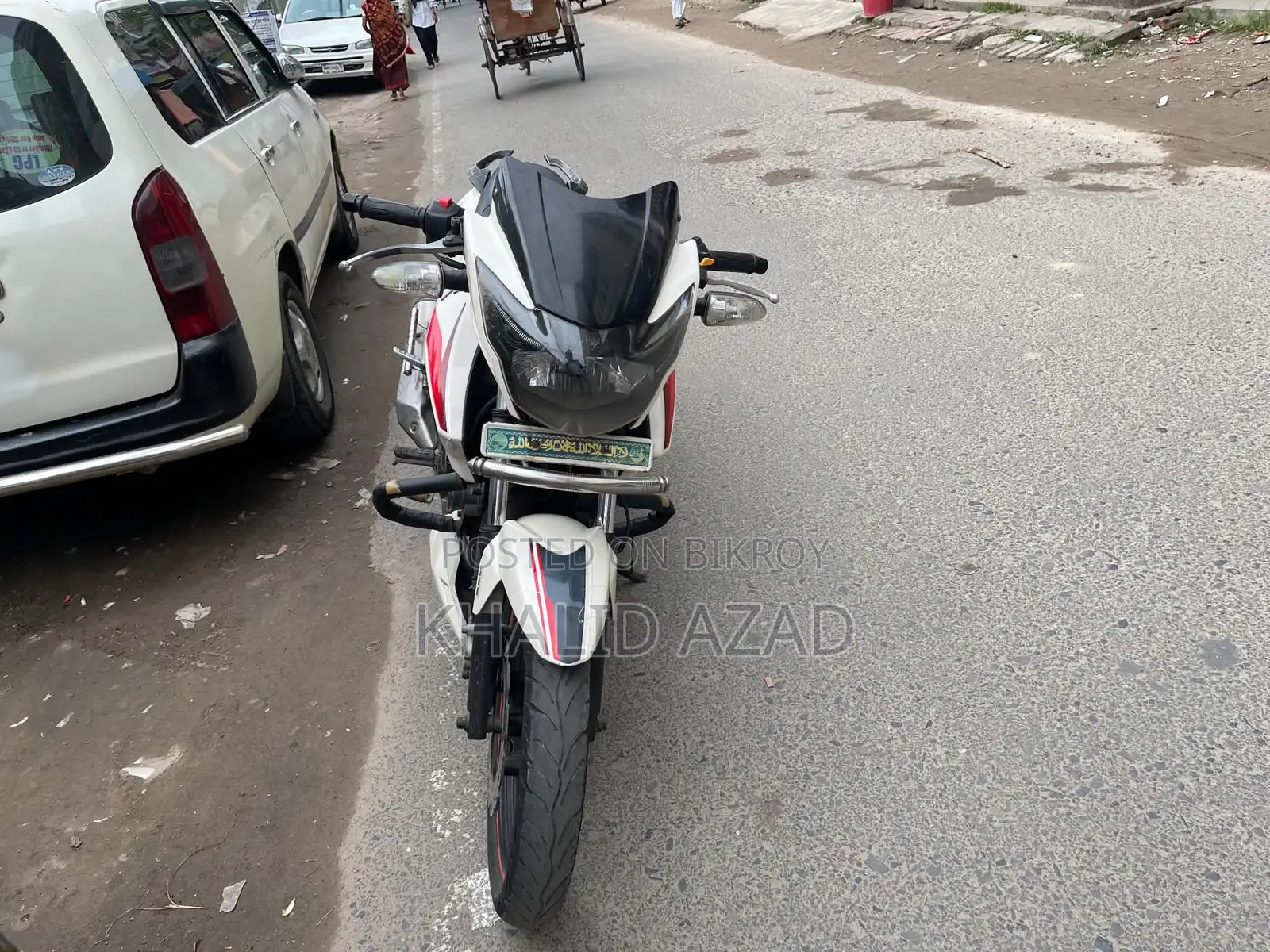 TVS Apache 160 4V 2018 White