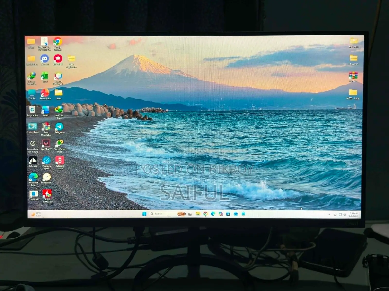 Desktop Computer 8GB AMD Ryzen 7 SSD 512GB