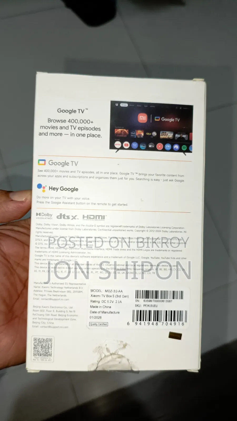 Mi TV Box 3rd Generation 2/32