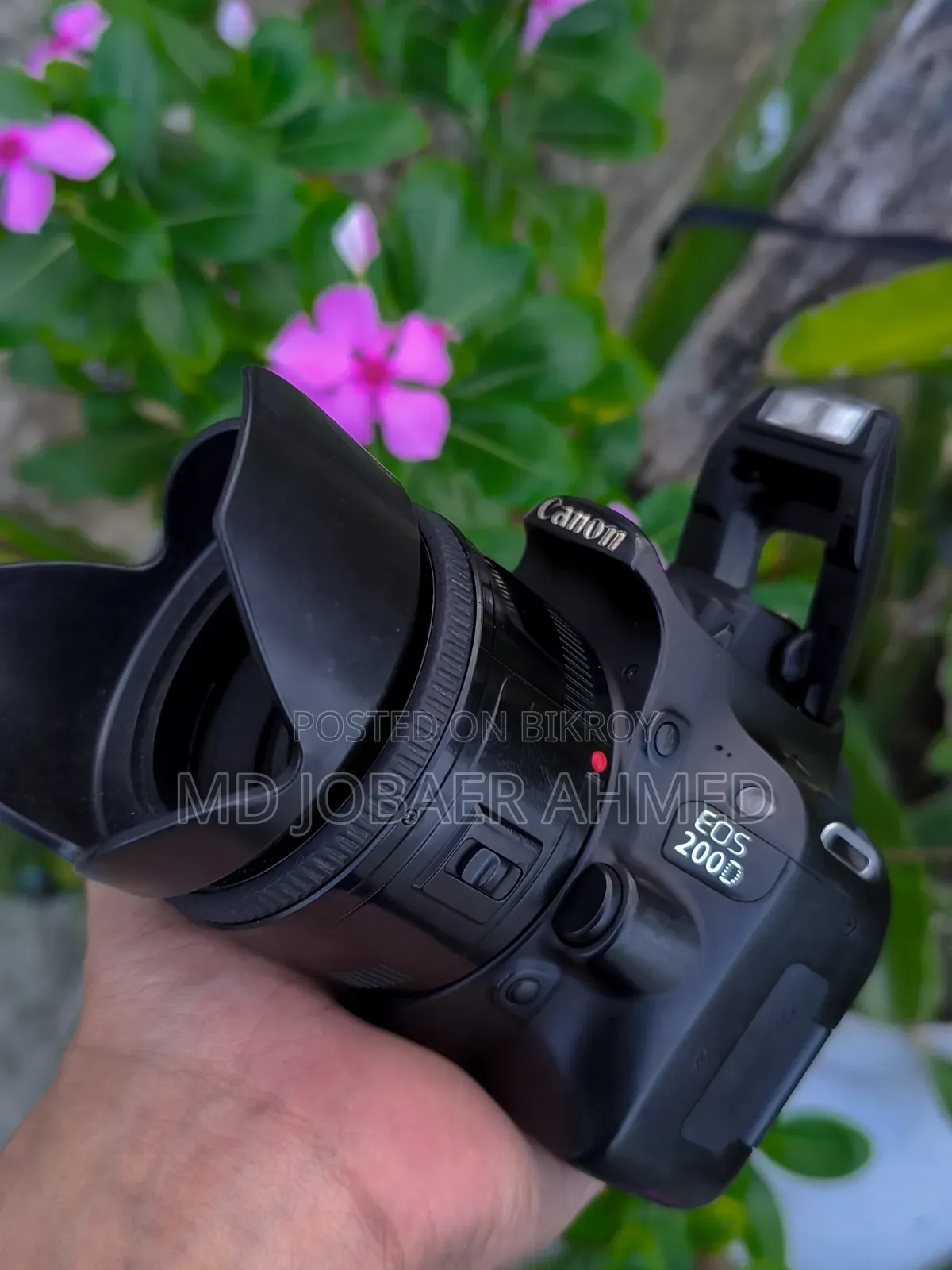 Canon 200D With 50mm Prime Lens - Sell Post