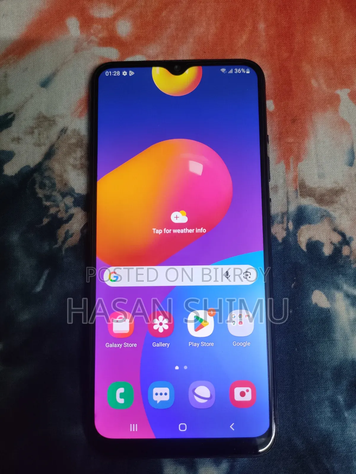 Samsung Galaxy M02s 64 GB Blue