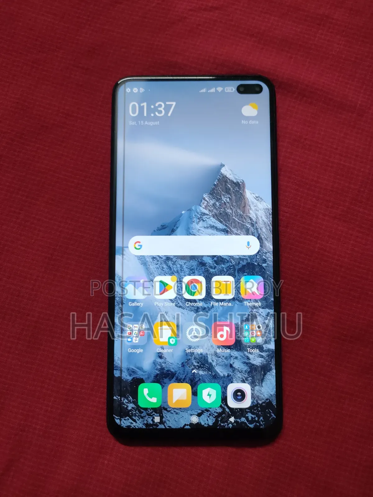 শাওমি পোকো এক্স৩ ১২৮ জিবি ব্ল্যাক