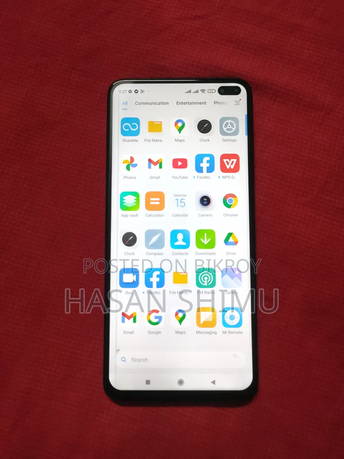 শাওমি পোকো এক্স৩ ১২৮ জিবি ব্ল্যাক