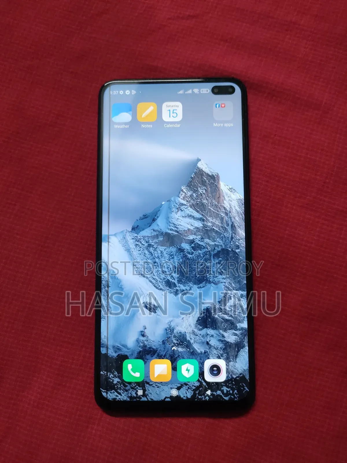 শাওমি পোকো এক্স৩ ১২৮ জিবি ব্ল্যাক