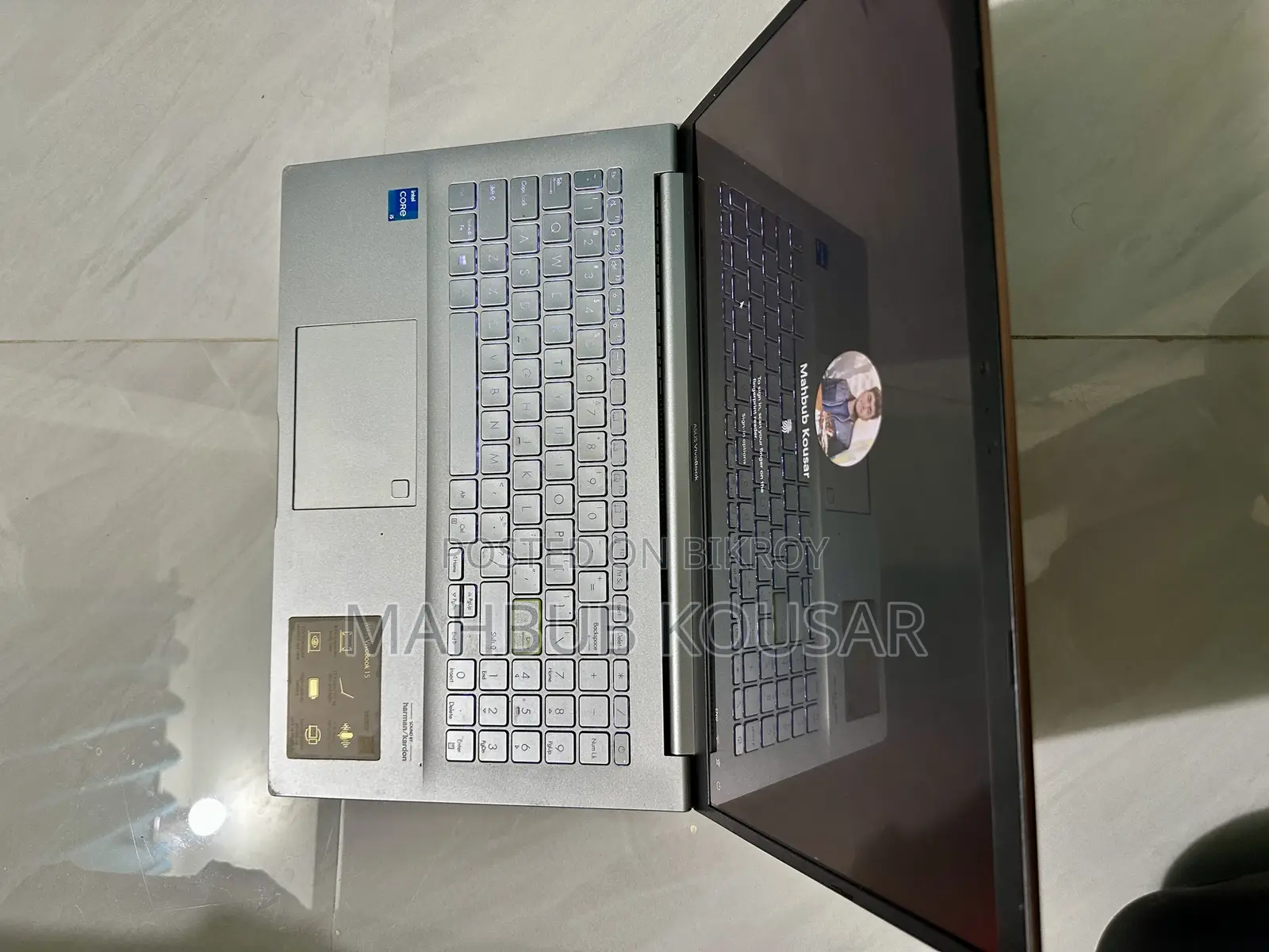 Laptop Asus Vivobook 15 16GB Intel Core i5 SSD 512GB