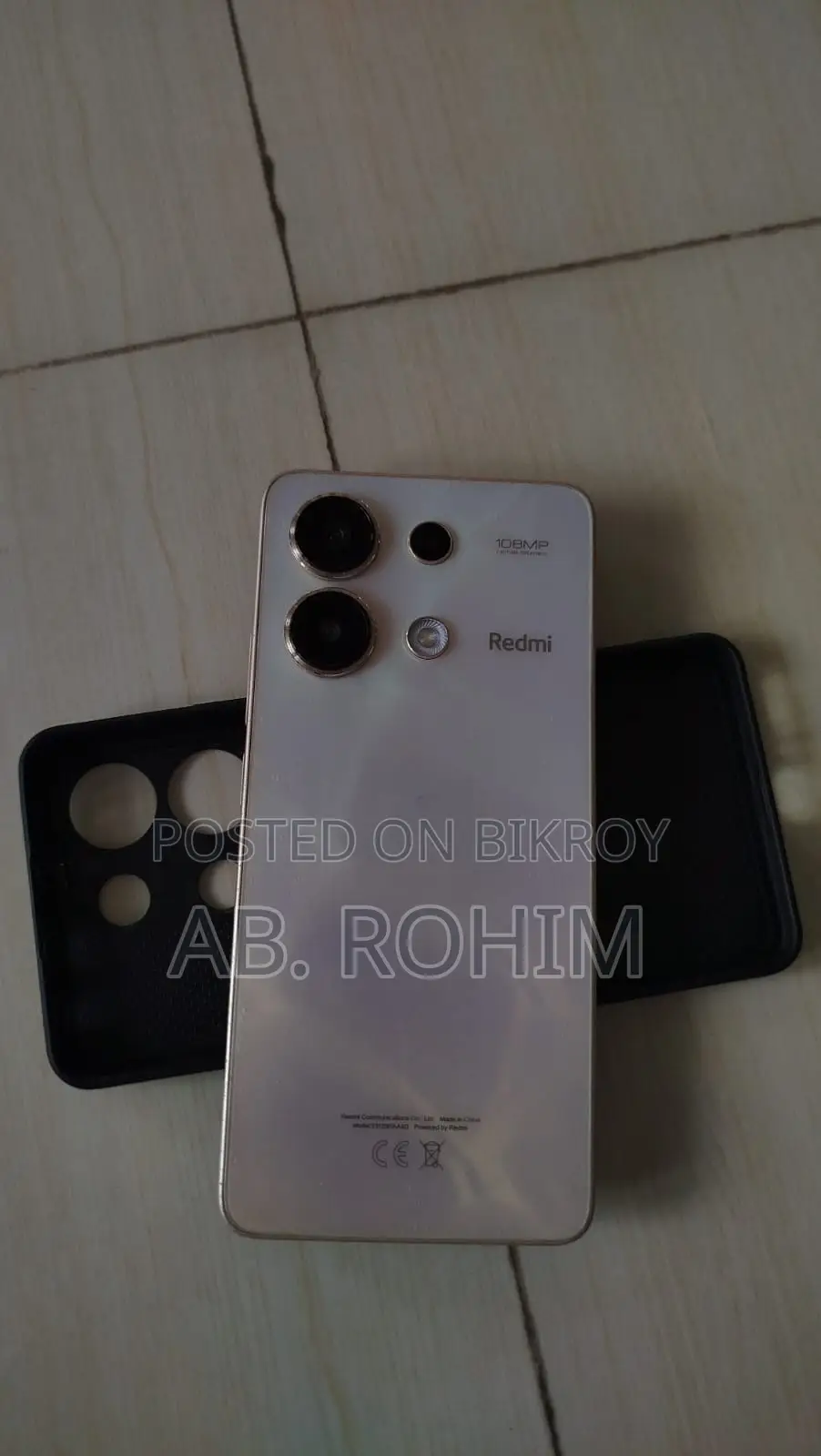 শাওমি রেডমি নোট ১৩ ২৫৬ জিবি রোজ গোল্ড