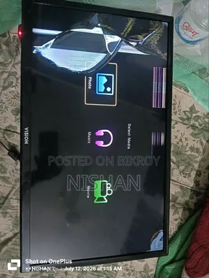 ভিশন ২৪" টিভি (ডিসপ্লে ব্রোকেন)