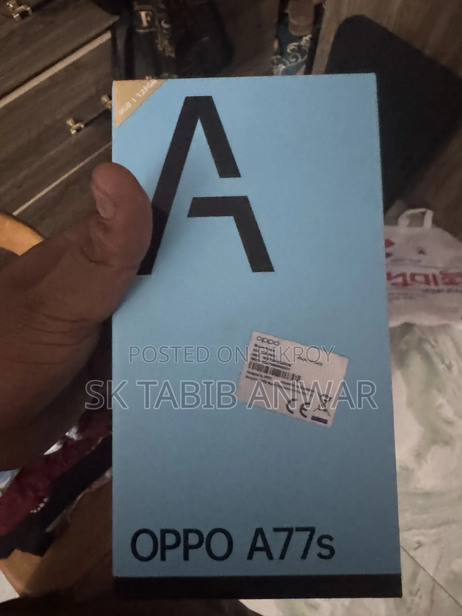 Oppo A77s 128 GB Black