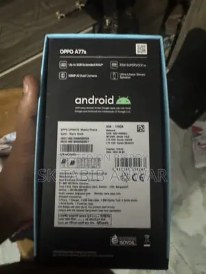 Oppo A77s 128 GB Black