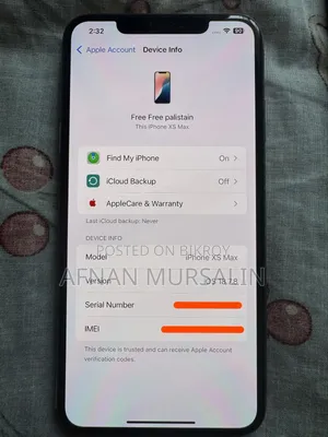 Apple iPhone XS Max 256 GB Gold