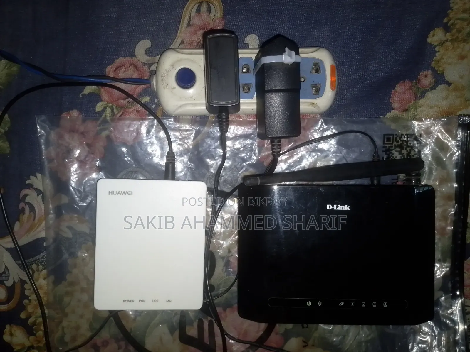 Router and ONU D-Link Router Huawei Onu
