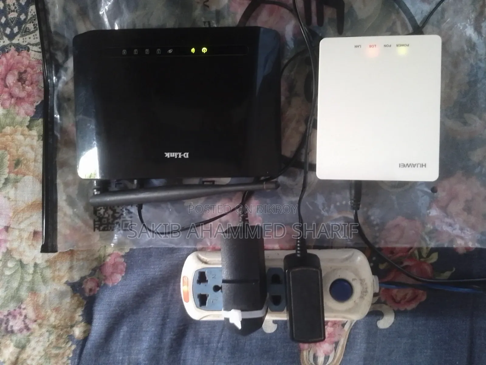 Router and ONU D-Link Router Huawei Onu