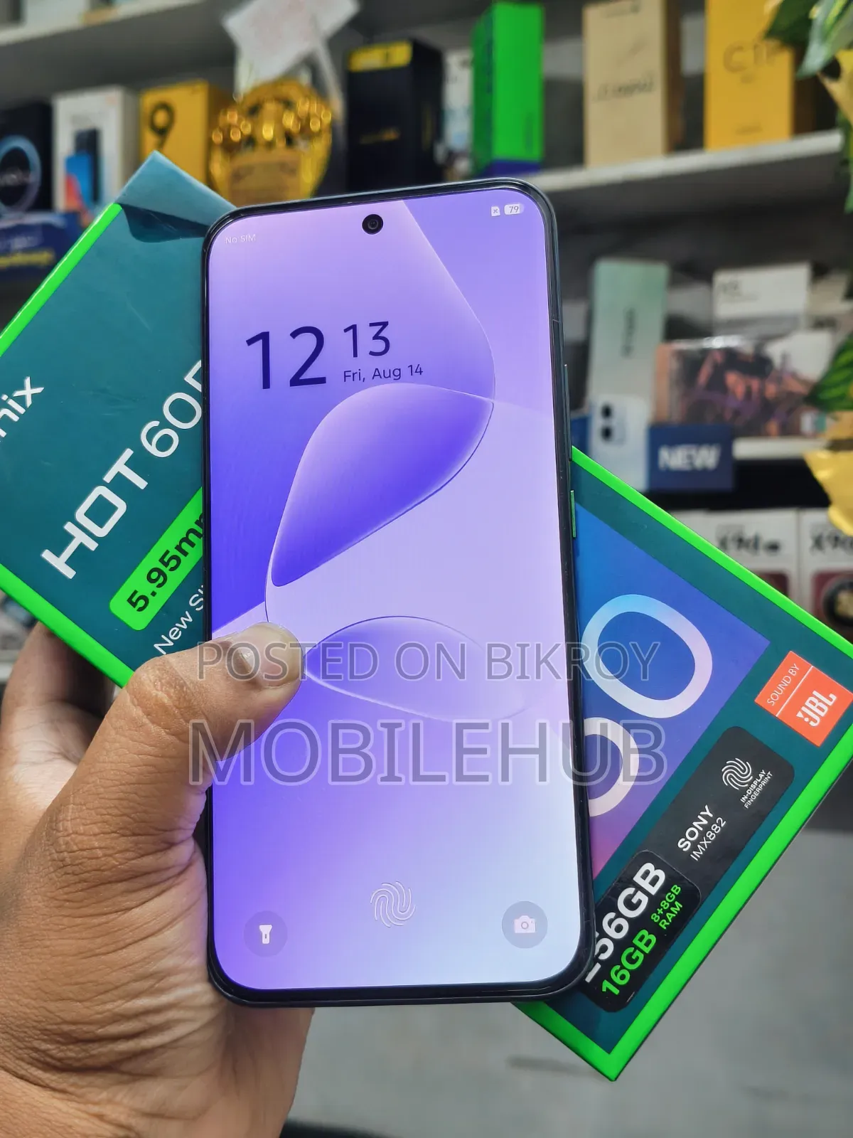 Infinix Hot 60 Pro+ 256 GB Black