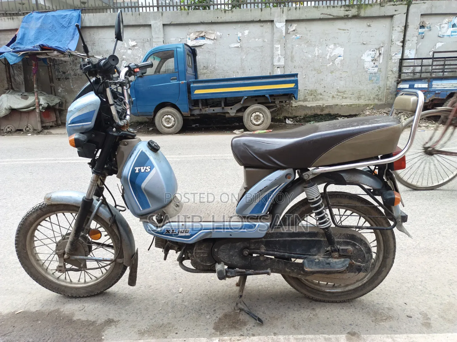 টিভিএস এক্সএল ১০০ ২০২২ ব্লু