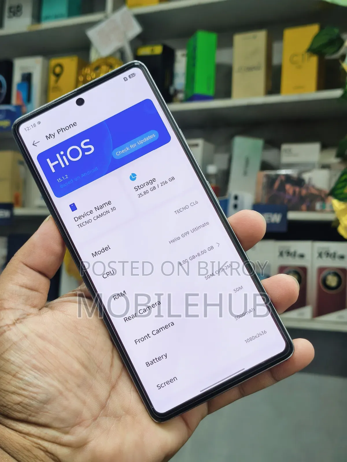 Tecno Camon 30 256 GB White