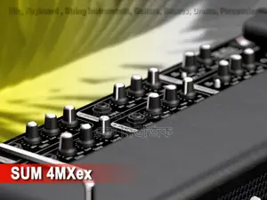 80watt Alphanso SUM4mx - Mixer Amplifier (Play Anything)