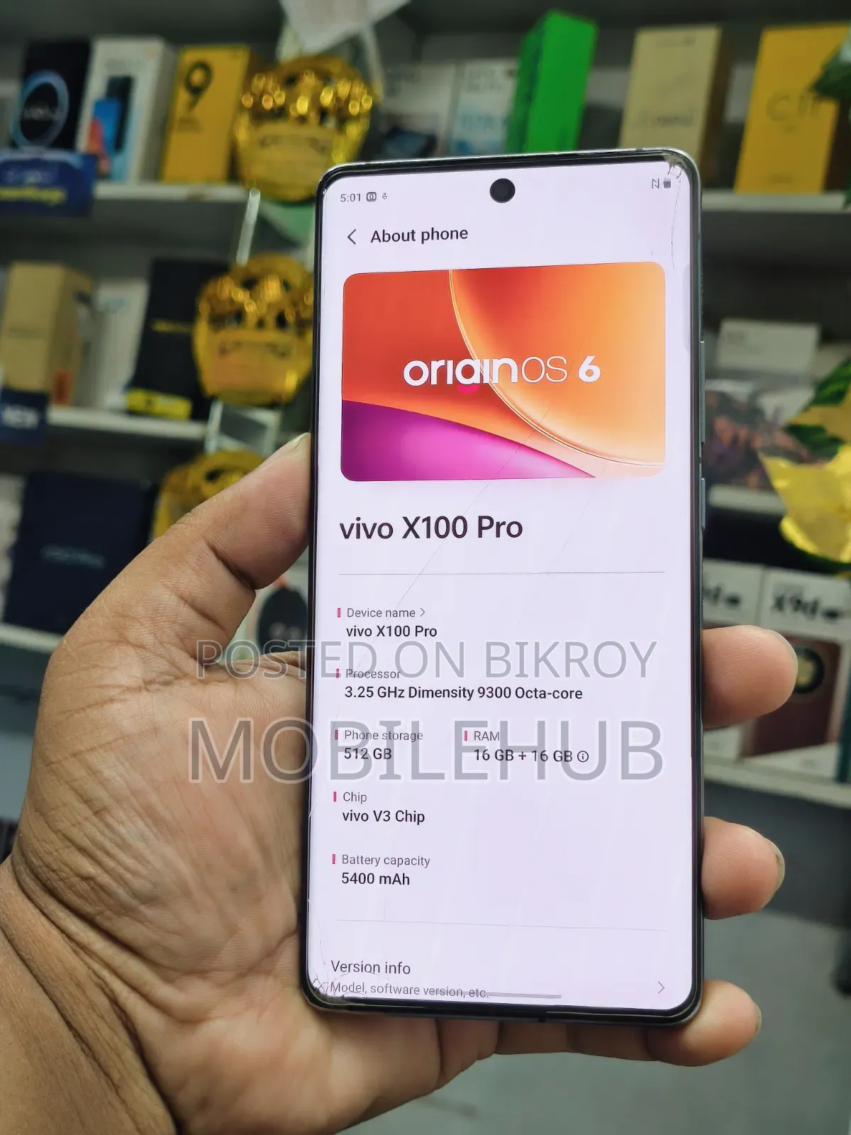 Vivo X100 Pro 512 GB Black