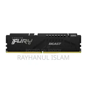 Kingston Fury Beast 16gb Ddr5 5600mhz Cl36 Desktop Ram