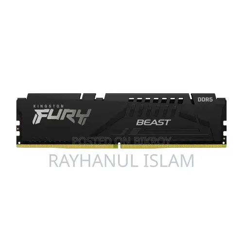 Kingston Fury Beast 16gb Ddr5 5600mhz Cl36 Desktop Ram