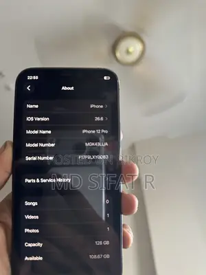 অ্যাপল আইফোন ১২ প্রো ১২৮ জিবি ব্লু