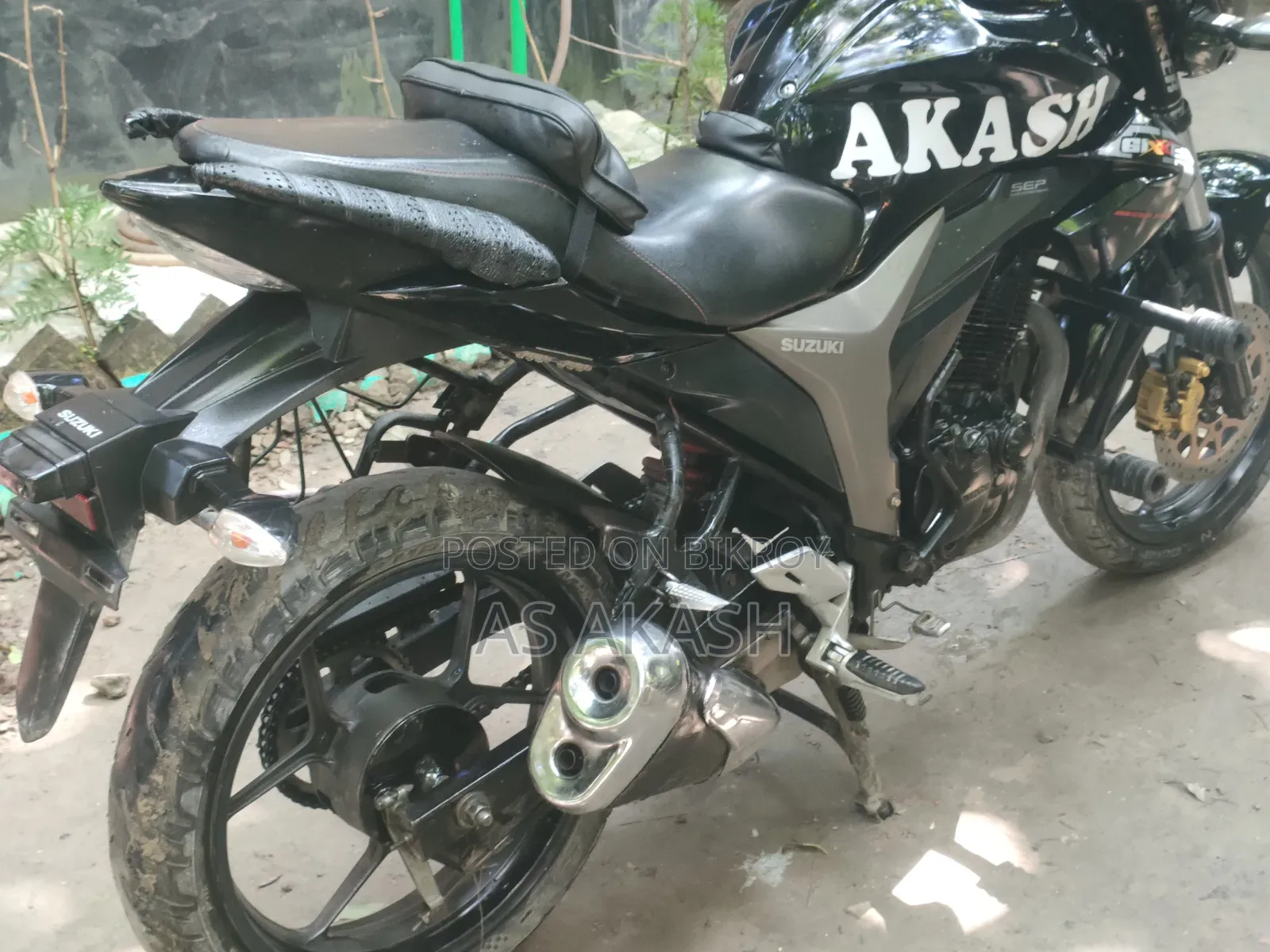 Suzuki Gixxer 2021 Black