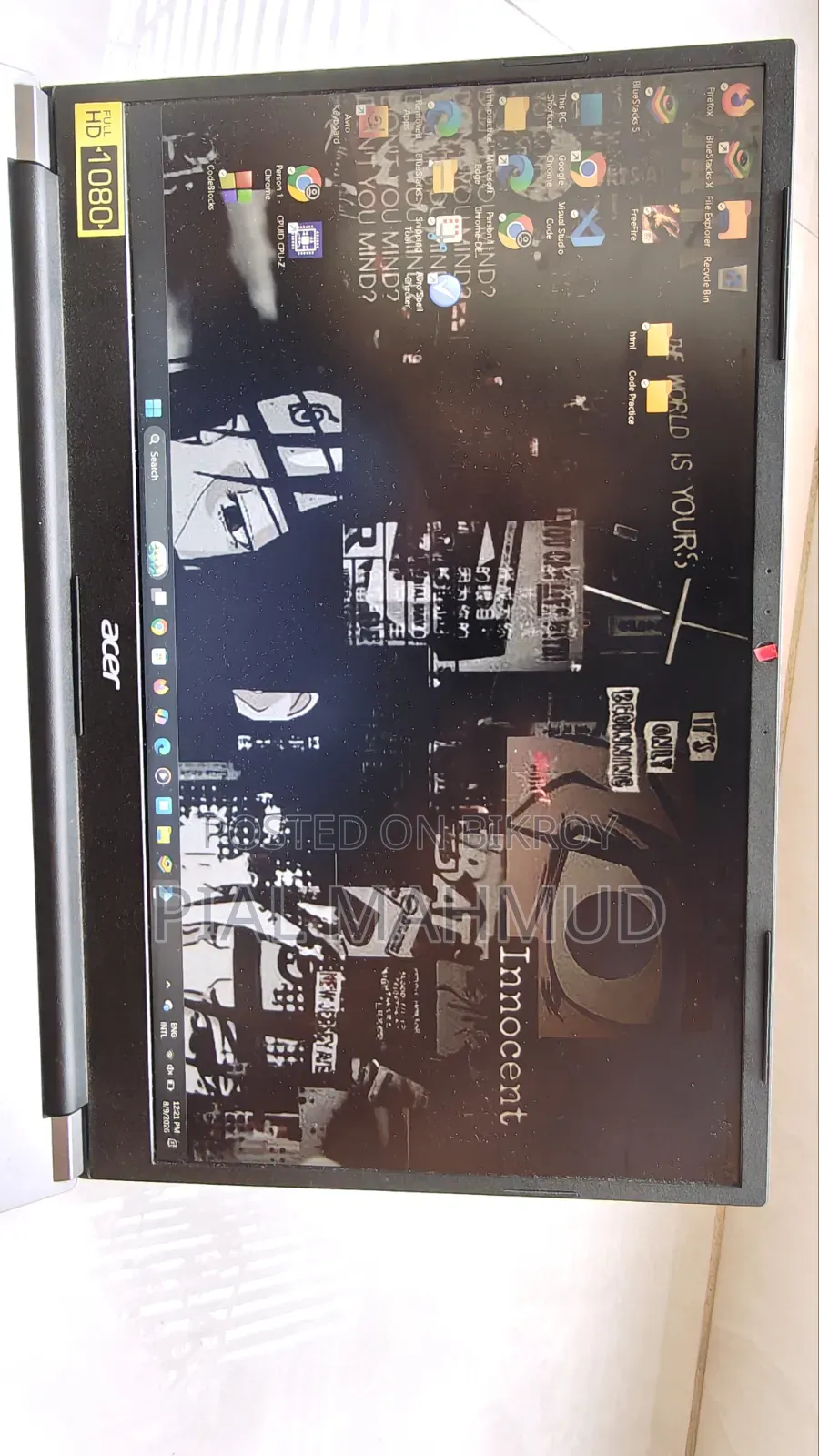 Laptop Acer Aspire Lite 15 16GB AMD Ryzen 5 HDD+SSD 512GB