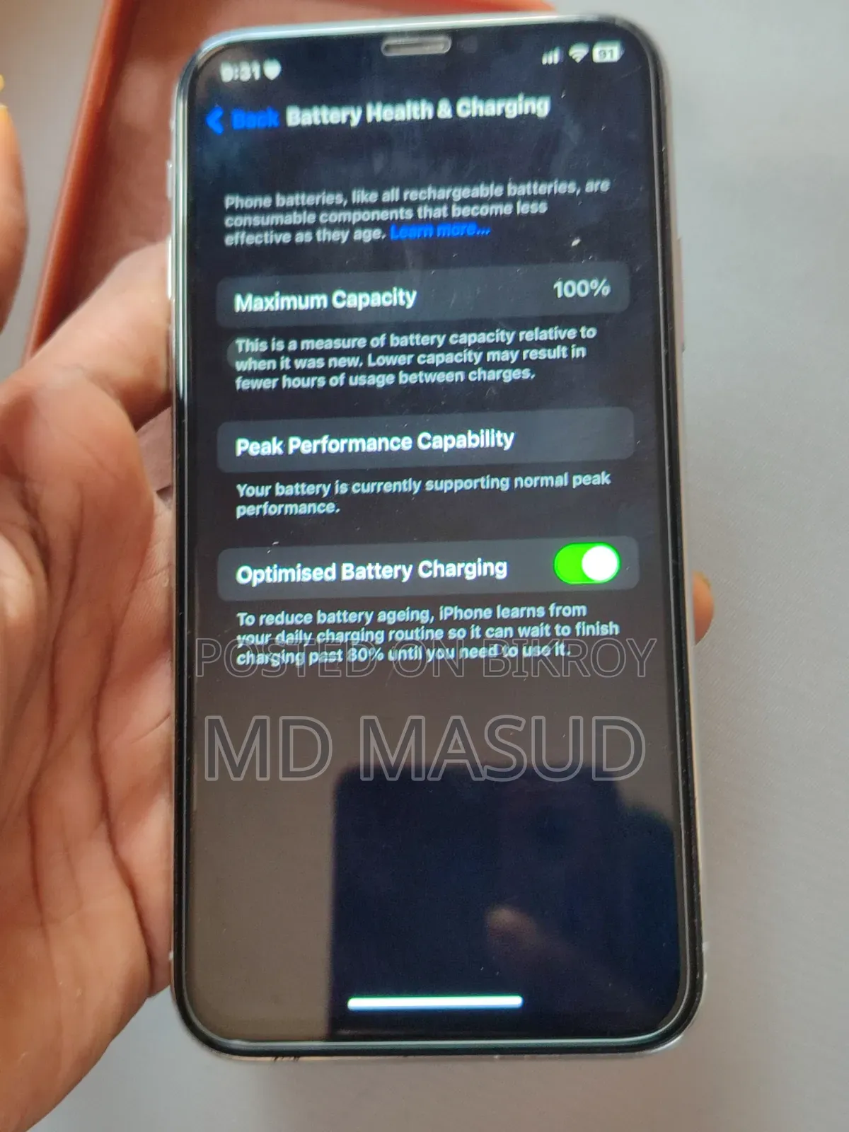 Apple iPhone X 64 GB White