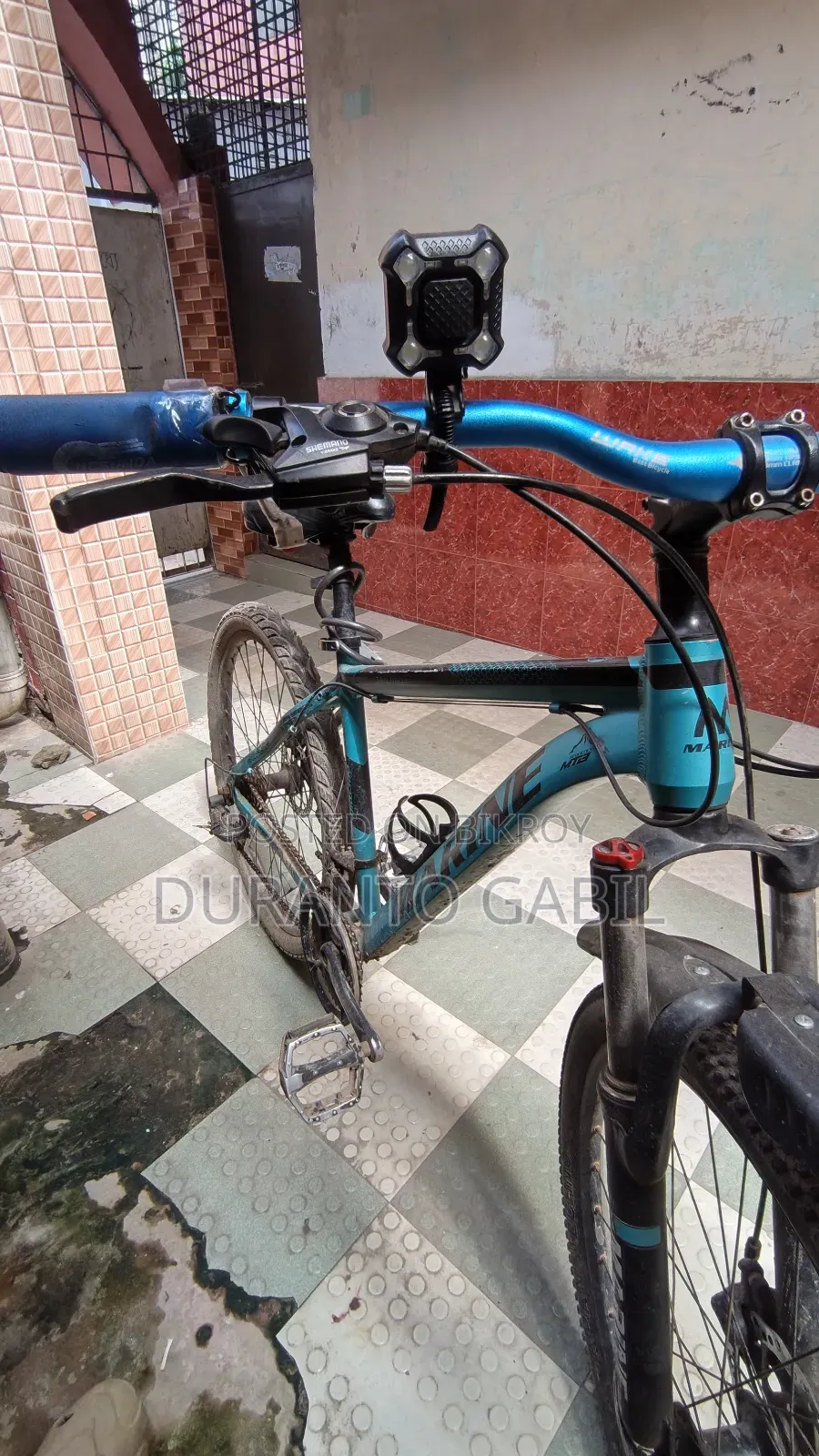 Marine Gold 600 26 Inch 24 Speed Brown Bicycle