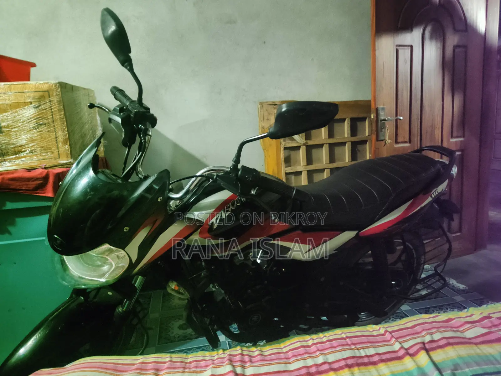 New Bajaj Discover 110 2023 Red