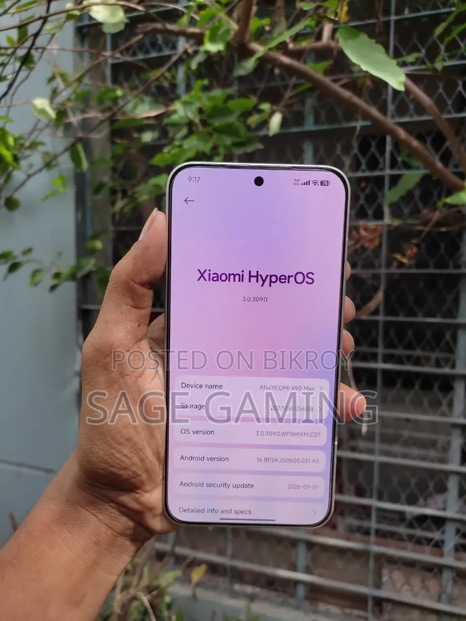 New Xiaomi Redmi K90 Max 256 GB Red