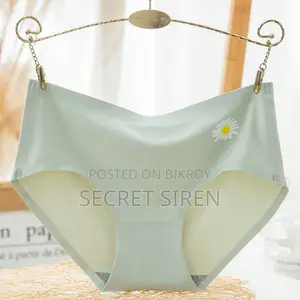Seamless Ice Silk Women's Graphene Cotton Bottom Panty Thong Panty