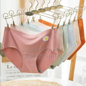 Seamless Ice Silk Women's Graphene Cotton Bottom Panty Thong Panty