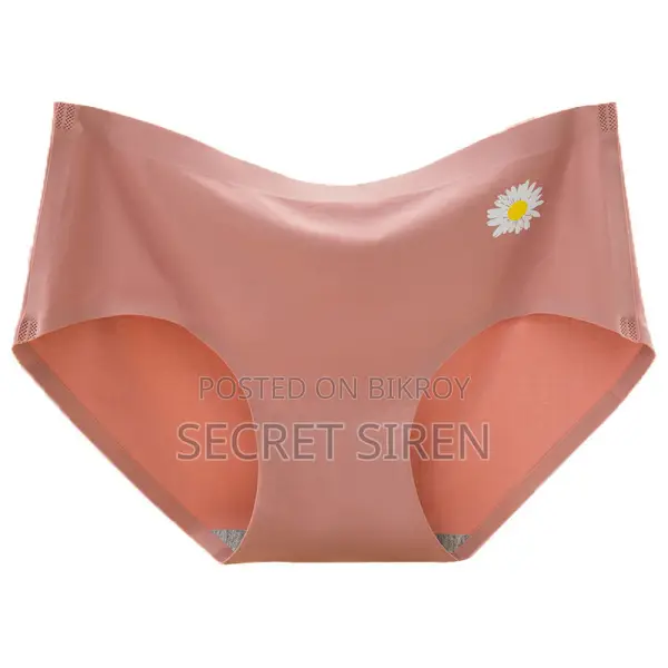 Seamless Ice Silk Women's Graphene Cotton Bottom Panty Thong Panty