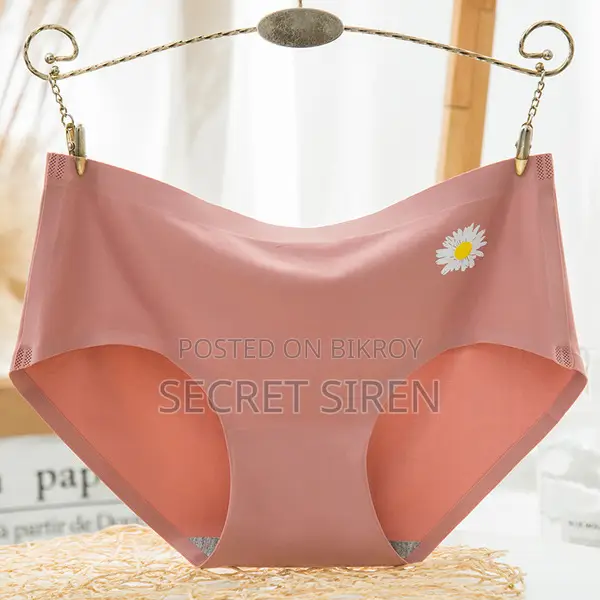 Seamless Ice Silk Women's Graphene Cotton Bottom Panty Thong Panty