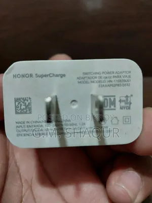 Honor 33 Watt Adapter