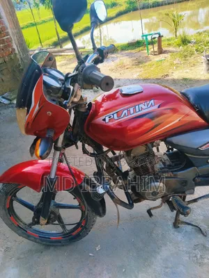 Bajaj Platina 100 2013 Red