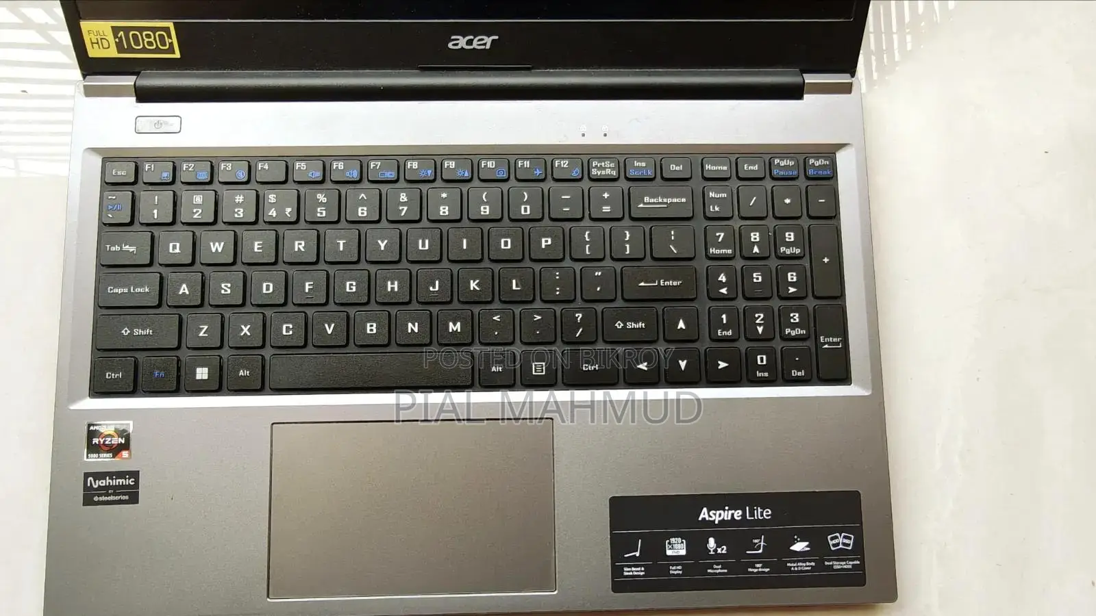 Laptop Acer Aspire Lite 15 16GB AMD Ryzen 5 HDD+SSD 512GB
