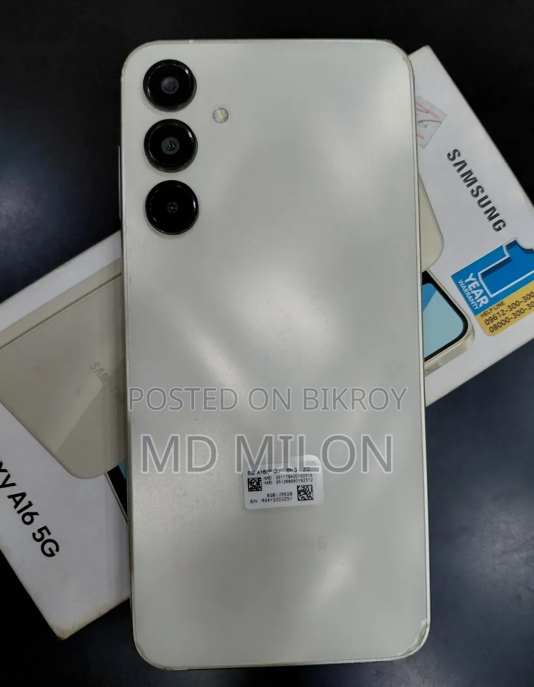 Samsung Galaxy A16 5G 256 GB Gold