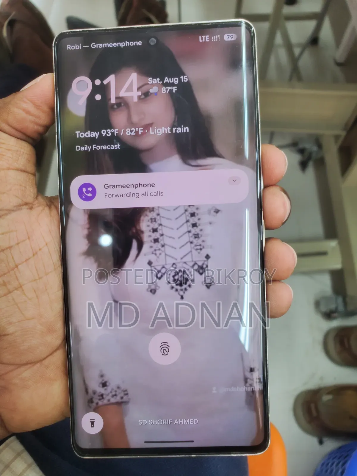 নিউ গুগল পিক্সেল ৭ প্রো ১২৮ জিবি গ্রে
