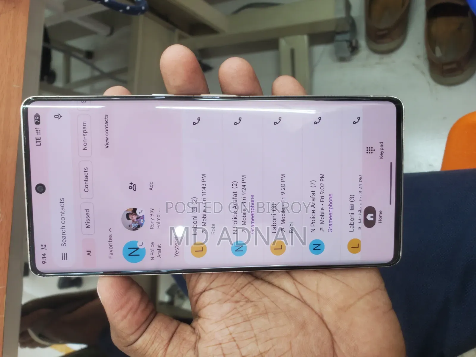 নিউ গুগল পিক্সেল ৭ প্রো ১২৮ জিবি গ্রে