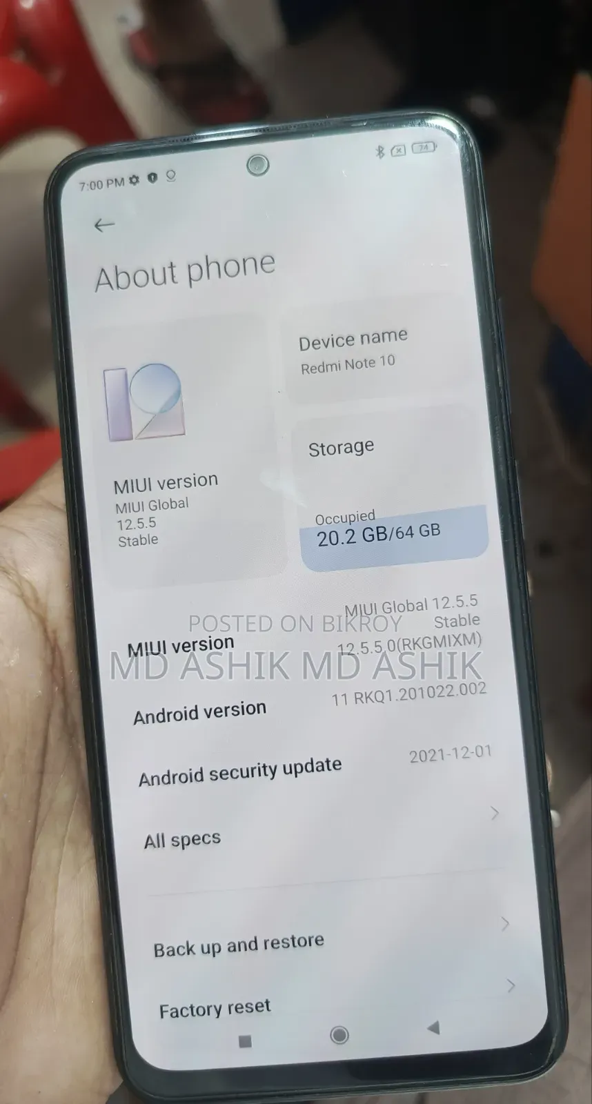 Xiaomi Mi Note 10 64 GB Black