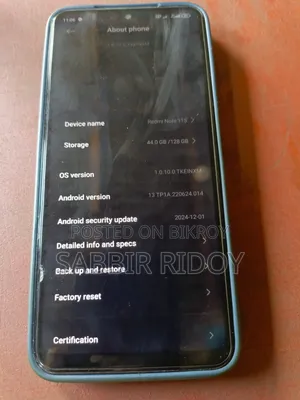 Realme 128 GB Blue