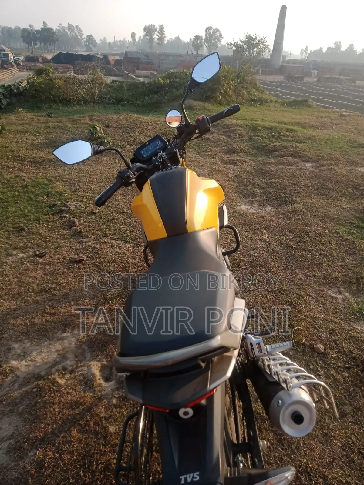 নতুন টিভিএস রাইডার ১২৫ ২০২৪ হলুদ