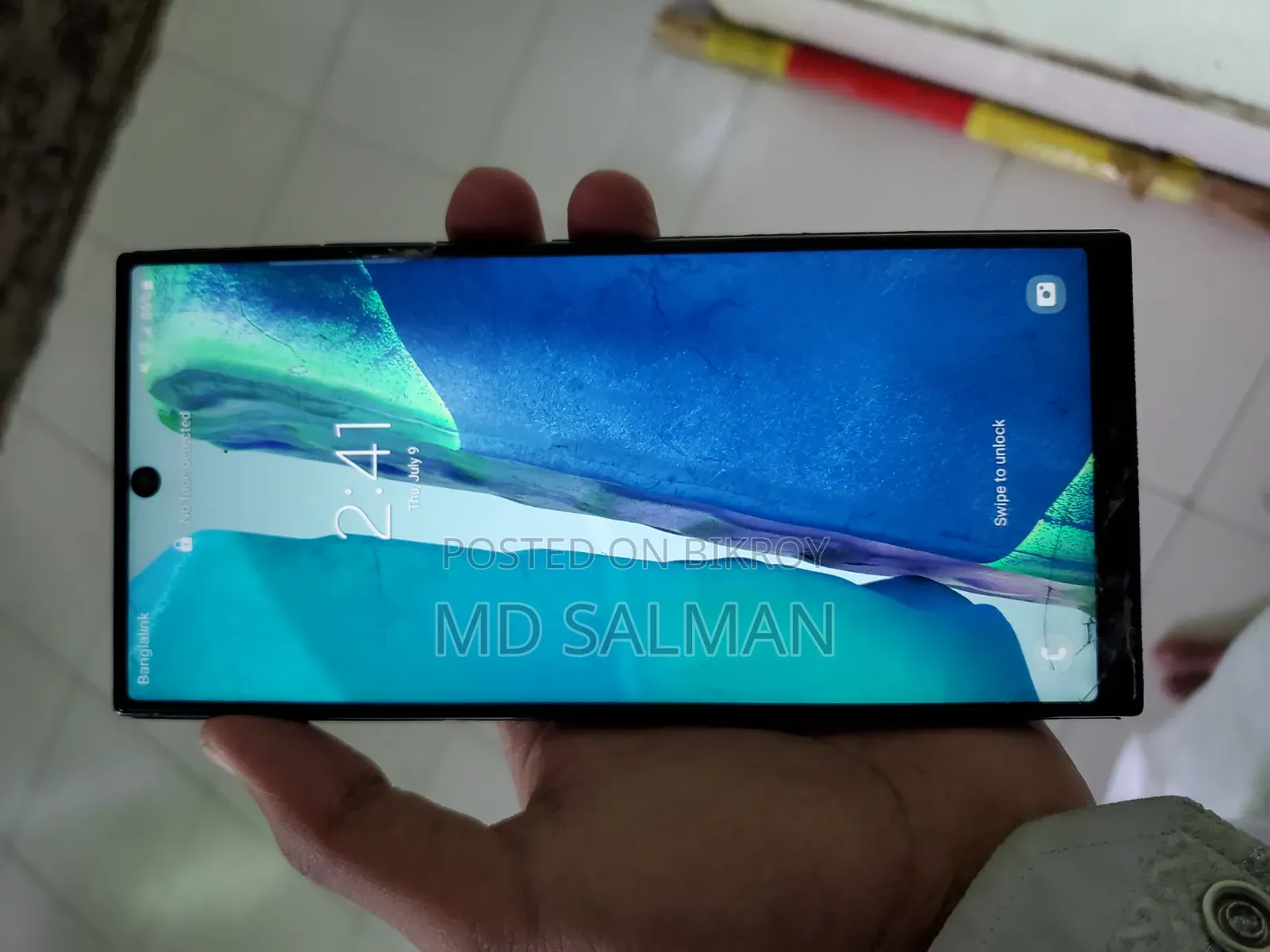 Samsung Galaxy Note 20 Ultra 5G 128 GB Black