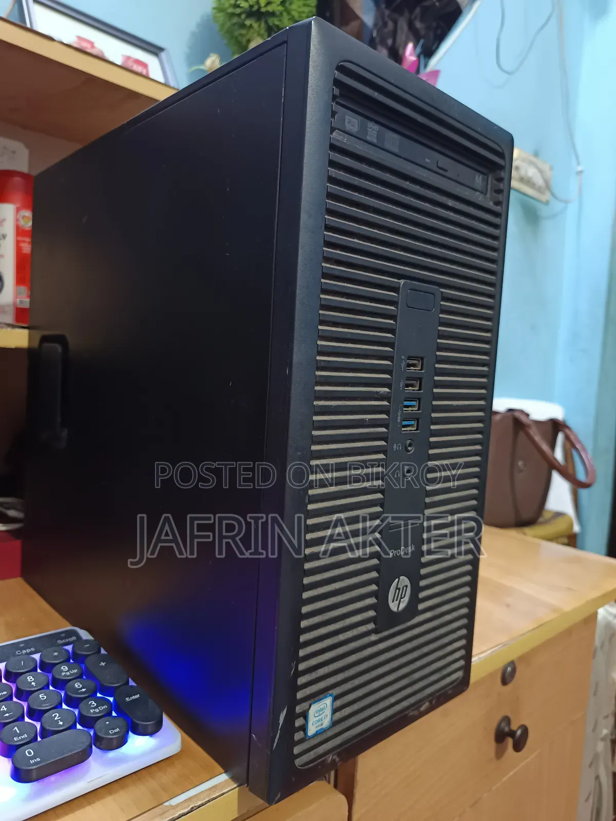 Desktop Computer HP ProDesk 600 G1 16GB Intel Core i7 HDD 1TB