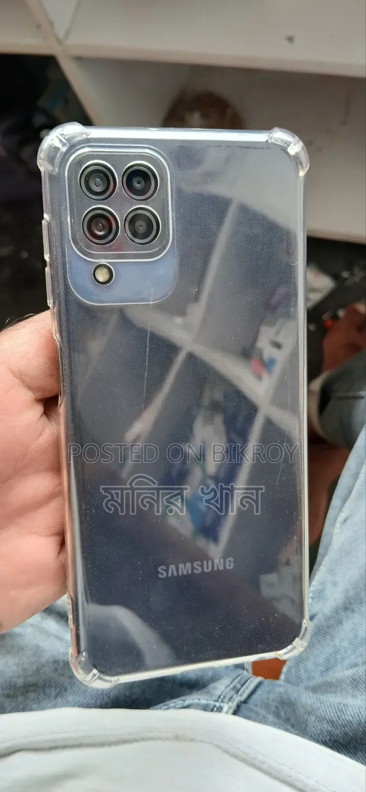 নতুন স্যামসাং গ্যালাক্সি এ২২ ১২৮ জিবি কালো