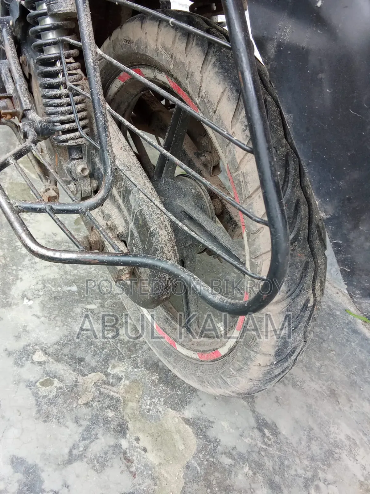 Bajaj Discover 100 2013 Red