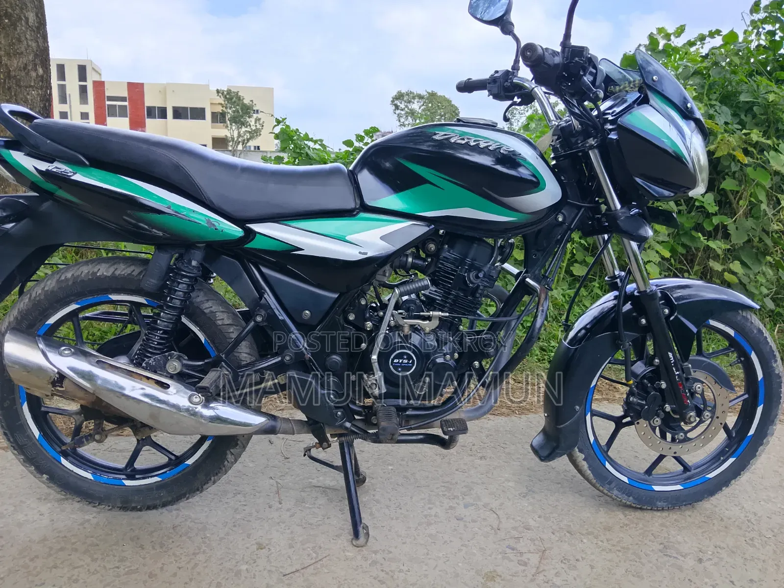 Bajaj discover 125 2015 Green